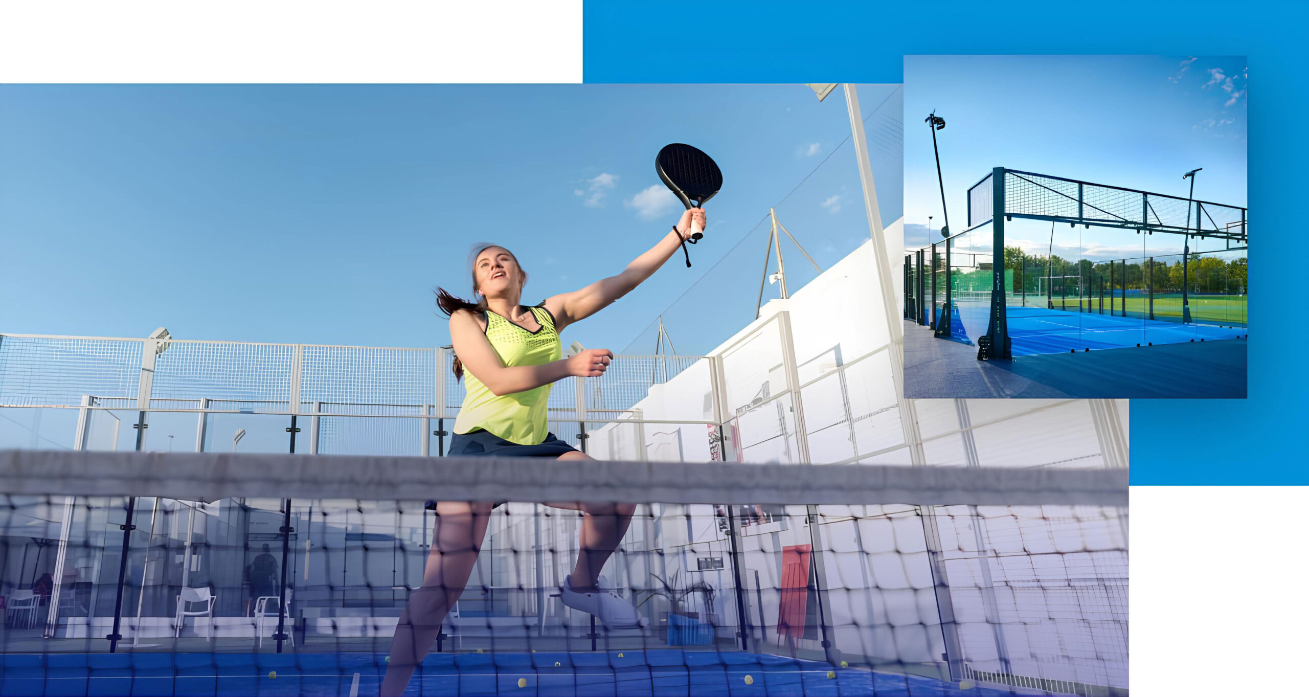 Padel, Courts pour le padel